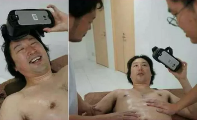 Thử một buổi massage với kính VR, nam YouTuber cứ ngỡ được trải nghiệm gái xinh phục vụ và cái kết ngỡ ngàng - Ảnh 3.