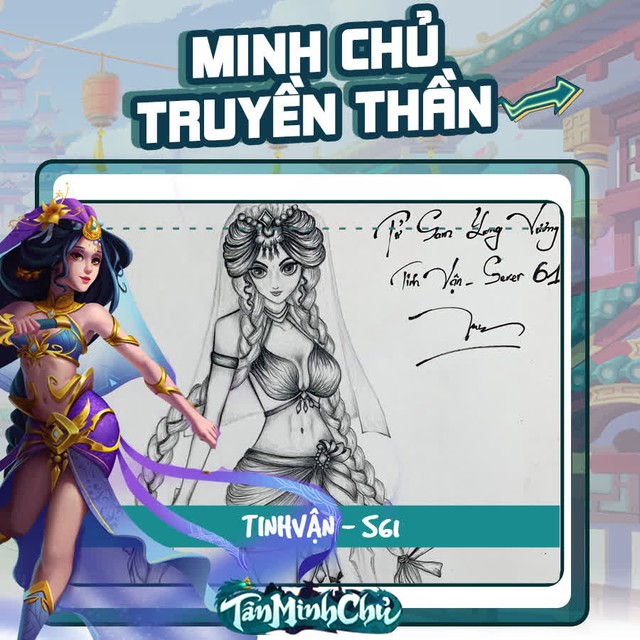 Mỹ nhân truyện Kim Dung trong mắt game thủ Việt: Cô Cô đùi gà là chân ái, từ cosplay cho tới hội họa đều đốn gục 500 anh em Tân Minh Chủ - Ảnh 15.