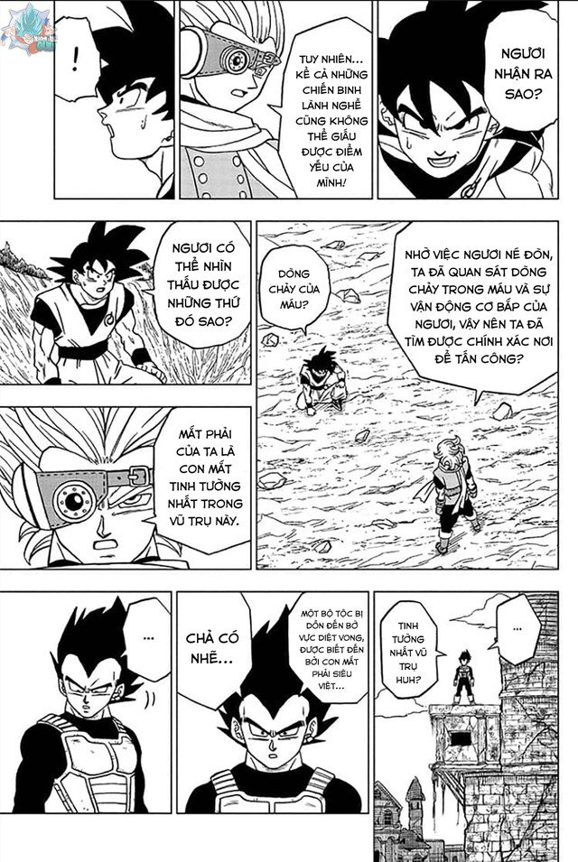 Dragon Ball Super: Chứng kiến Goku yếu thế trước con mắt của Granola, nhiều fan liên tưởng tới Byakugan trong Naruto - Ảnh 2.
