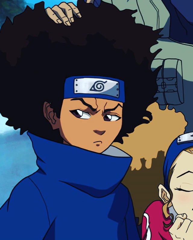 Giật mình khi thấy Kakashi đeo kính lão, Sasuke tóc xù, fan Naruto gào lên sao đội 7 gì mà xấu thế! - Ảnh 2.
