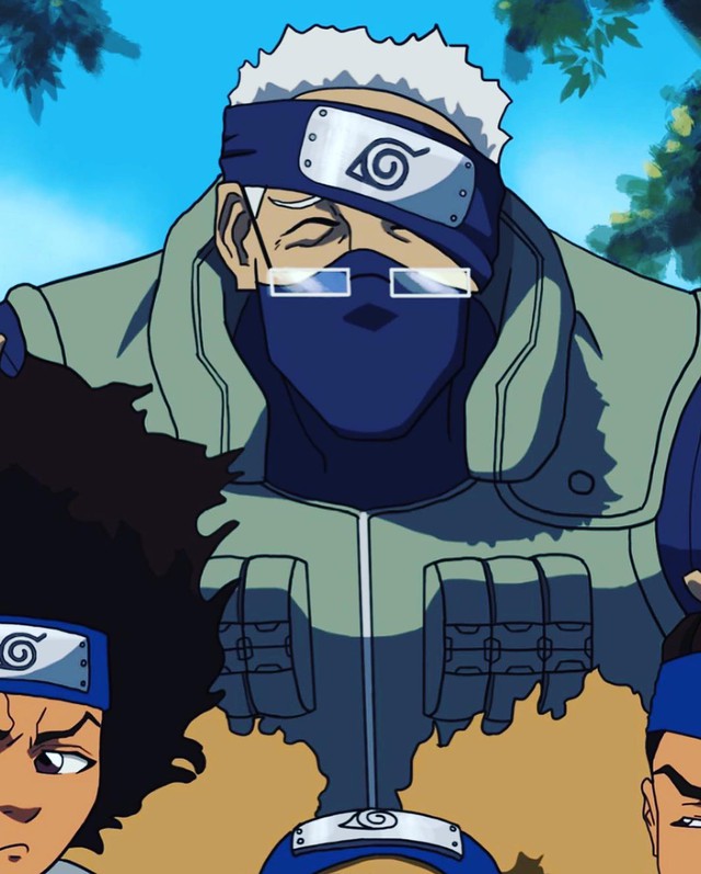 Giật mình khi thấy Kakashi đeo kính lão, Sasuke tóc xù, fan Naruto gào lên sao đội 7 gì mà xấu thế! - Ảnh 5.