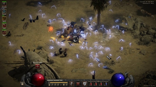 6 phút gameplay Tornado Druid trong Diablo II: Resurrected - Ảnh 1.