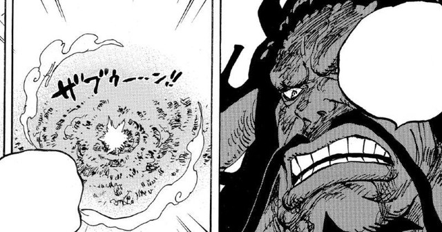 One Piece: Trước khi bị Kaido đánh chìm xuống biển, Luffy định tung tuyệt chiêu mới tấn công Tứ Hoàng nhưng không thành? - Ảnh 1.