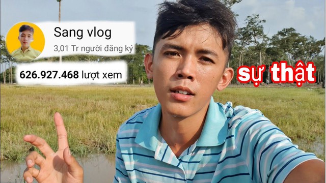 Từng là YouTuber nghèo nhất Việt Nam, Sang Vlog bất ngờ hé lộ doanh thu tiền tỷ sau 2 năm, mỗi tháng kiếm tối thiểu 60 triệu - Ảnh 2.