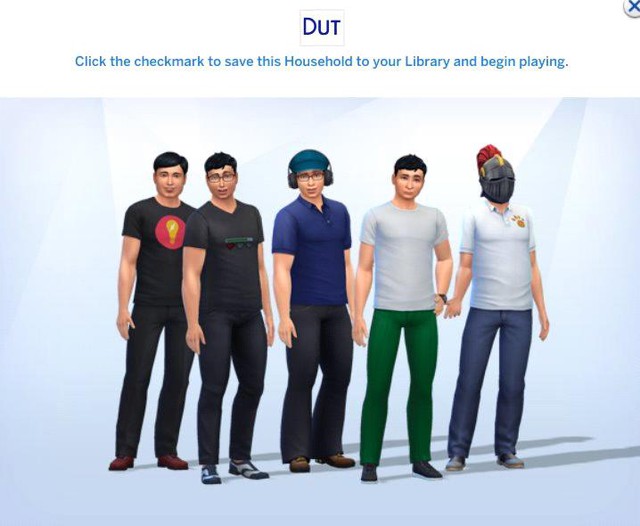 Dũng CT và Team Đụt bất ngờ được Fan tái tạo lại trong The Sims 4 - Ảnh 6.