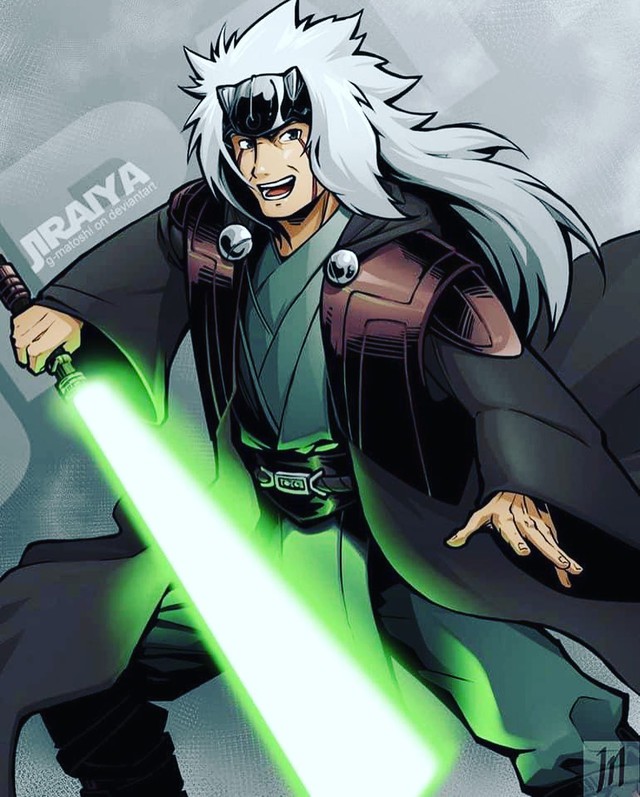 Lạ lẫm khi thấy các ninja trong Naruto tay cầm kiếm ánh sáng theo phong cách Star Wars - Ảnh 5.