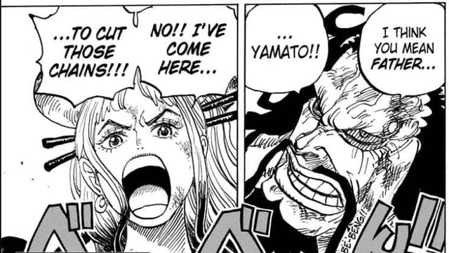 Soi những chi tiết thú vị trong One Piece chap 1015: Mối duyên nợ giữa 2 cha con Yamato và Kaido (P.2) - Ảnh 9.