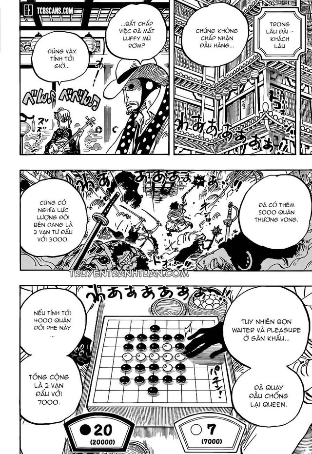 One Piece chap 1016: Bằng cách nào mà CP0 lại biết được số lượng thương vong của 2 bên, nhờ kẻ nằm vùng hay Haki quan sát? - Ảnh 1.