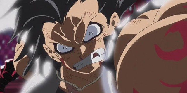 One Piece: 10 cột mốc về thành tích sử dụng Haki đáng kinh ngạc của Luffy Monkey-d-luffy-snakeman-one-piece-1624096693546914469040