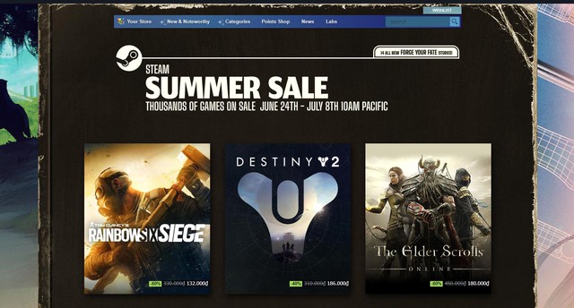 Sự kiện Steam Summer Sale 2021 diễn ra với hàng loạt bom tấn AAA giảm giá siêu sốc - Ảnh 1.