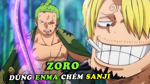 One Piece: Giật mình với tình huống Sanji né nhát chém của Zoro khi sử dụng Enma - Ảnh 2.