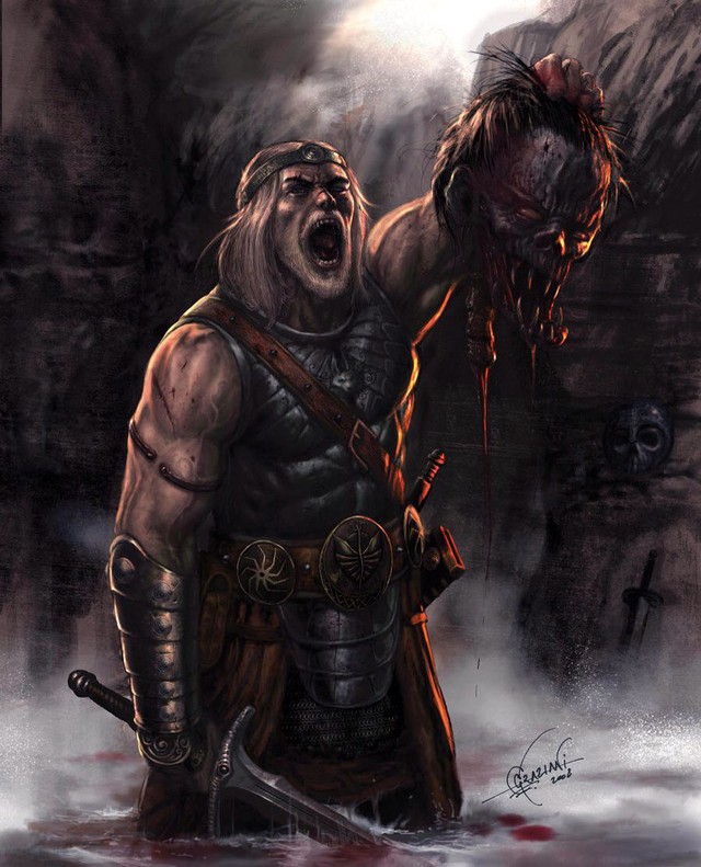 Truyền thuyết về người anh hùng Beowulf trong sử thi cổ của nước Anh - Ảnh 4.