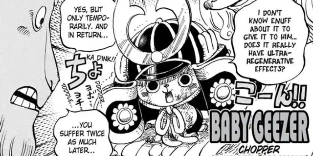 One Piece: Hình thức mới của Chopper - Baby Choppers Grandpa liệu có phải dạng mạnh nhất? - Ảnh 2.