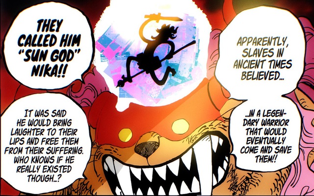 One Piece: Những dự báo gây kinh ngạc về Thần Mặt Trời Nika được Oda nhá hàng trong arc Skypiea - Ảnh 1.