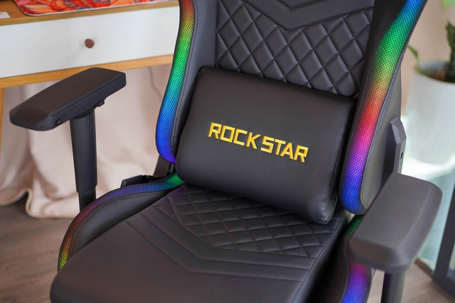 Chất chơi game thủ: Hút hồn với ghế gaming RGB E-DRA Rock Star EGC223 - Ảnh 3.