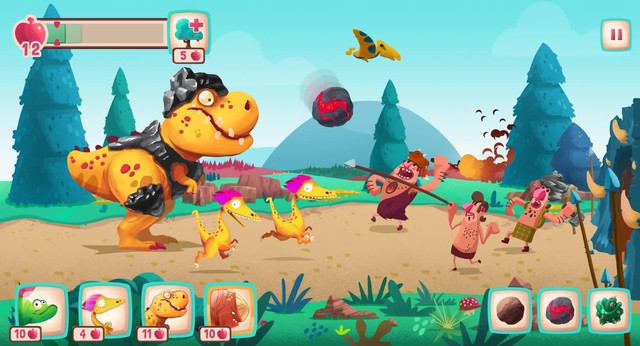 Dino Bash: Khi cuộc chiến giữ nhà không còn căng thẳng và đáng sợ như bạn tưởng tượng! - Ảnh 2.