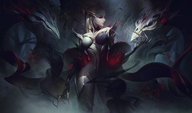 LMHT ra mắt loạt skin Tiên Hắc Ám mới, Leblanc có bản Hàng Hiệu nhưng Ahri mới đốn tim game thủ vì nhan sắc mlem mlem - Ảnh 8.