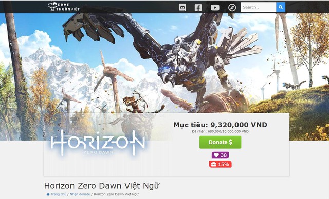 Sau gần 1 năm ra mắt trên PC, Horizon Zero Dawn sắp có phiên bản Việt Hóa 100% - Ảnh 2.