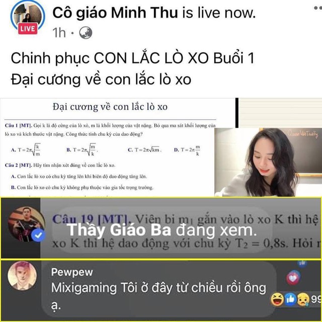 Bị bắt quả tang nằm vùng trong livestream của cô giáo Vật lý, PewPew chính thức lên tiếng “kêu oan” - Ảnh 1.