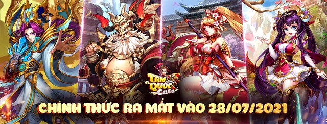 Tam Quốc Ca Ca chốt hạ Open Beta 28/07, mở landing đặc biệt tặng hàng nghìn KNB cho game thủ! - Ảnh 1.