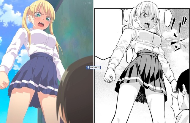 So sánh nét vẽ giữa manga và anime Có bạn gái, lại thêm bạn gái, bản gốc đã đỉnh lên hoạt hình lại càng tuyệt hơn - Ảnh 16.
