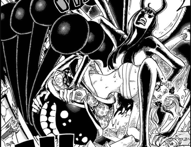 Soi những chi tiết thú vị trong One Piece 1021: Black Maria là một SMILE nhện đã ăn trái ác quỷ? (P.1) - Ảnh 18.