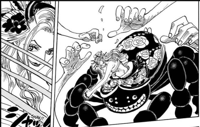 Soi những chi tiết thú vị trong One Piece 1021: Black Maria là một SMILE nhện đã ăn trái ác quỷ? (P.1) - Ảnh 6.