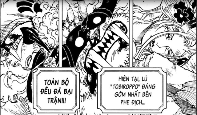 Soi những chi tiết thú vị trong One Piece chap 1022: Tobiroppo thất bại, tổng quan tình hình lực lượng trên Onigashima (P.1) - Ảnh 5.