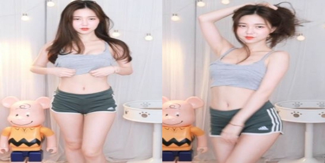 Bất ngờ lên sóng hít đất, tập thể dục rồi kéo quần khoe vòng eo thon gọn, nữ streamer gợi cảm nhận vô số chỉ trích - Ảnh 4.