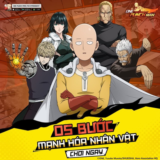 [Hướng dẫn] 5 bước mạnh hóa nhân vật trong One Punch Man: The Strongest cực dễ - Ảnh 2.