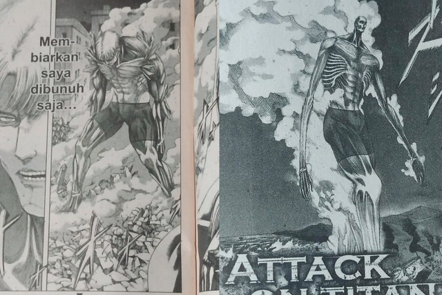 Cười té ghế trước loạt ảnh Titan mặc quần áo khi Attack on Titan xuất bản ở Malaysia - Ảnh 4.