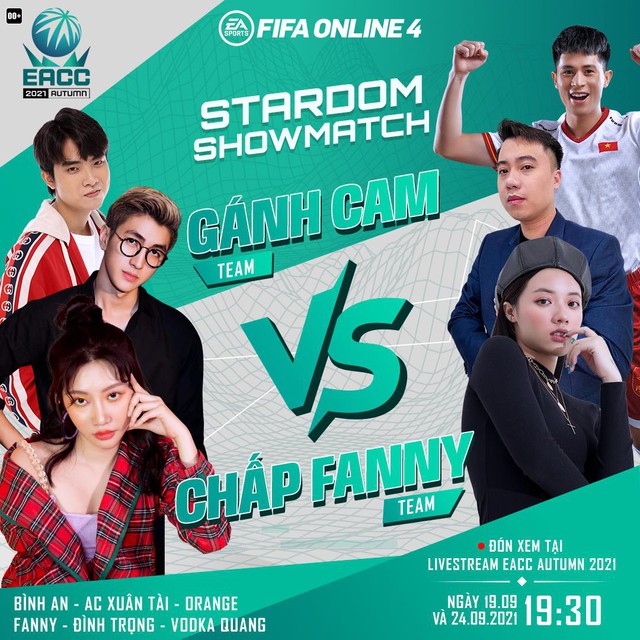 FIFA Online 4: Orange, Bình An, AC Xuân Tài, Fanny, Đình Trọng và Vodka Quang đại chiến trong ShowMatch cực đặc biệt - Ảnh 1.