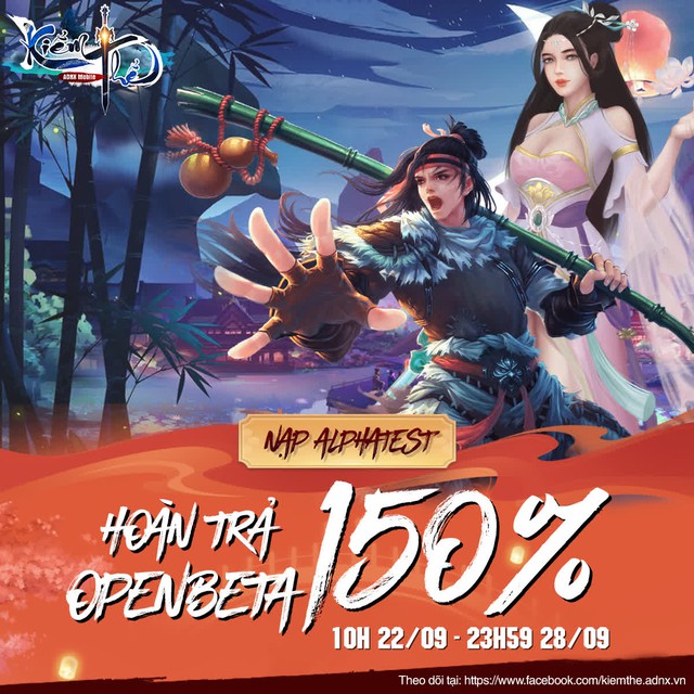 Kiếm Thế ADNX Mobile bùng nổ với loạt sự kiện tuyệt đỉnh dành tặng game thủ dịp Alpha Test - Ảnh 2.