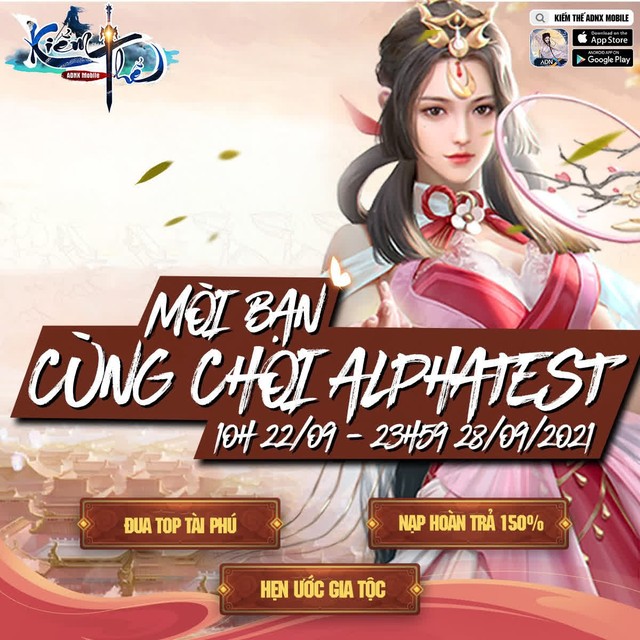 Nóng! 10h sáng nay, Kiếm Thế ADNX Mobile chính thức Alpha Test, tặng game thủ Giftcode cực “bá cháy” - Ảnh 1.