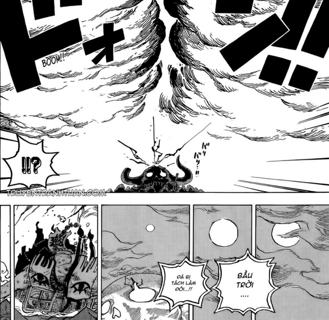 One Piece: Những khoảnh khắc bầu trời bị xẻ đôi do ảnh hưởng của Haki Bá Vương - Ảnh 3.