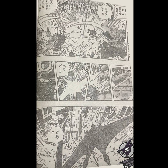 One Piece chap 1027: Zoro suýt bị đánh văng khỏi đảo Oni, King bị chém nửa bên mặt - Ảnh 6.