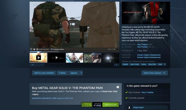 Siêu khuyến mại, bom tấn Metal Gear Solid V giá rẻ giật mình - Ảnh 3.