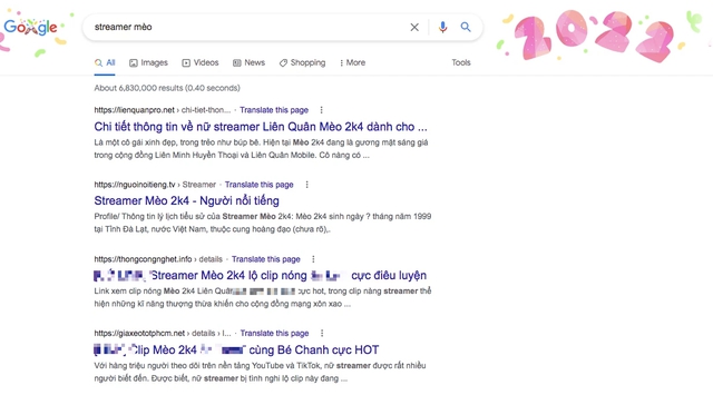 Bất ngờ nhiều thông tin về cụm từ “streamer trên thanh tìm kiếm của Google một năm qua: Mèo 2k4 lọt top tìm kiếm! - Ảnh 2.
