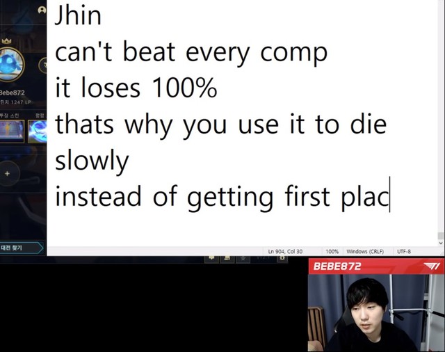 Lời khuyên xương máu từ top Thách Đấu ĐTCL máy chủ Hàn Quốc: Đừng chơi Jhin nếu muốn lấy top 1 - Ảnh 2.
