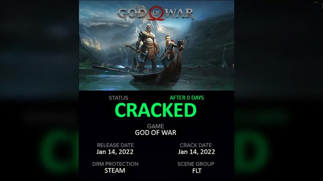 Vừa ra mắt trên Steam, bom tấn God of War 2018 đã chính thức bị crack - Ảnh 2.