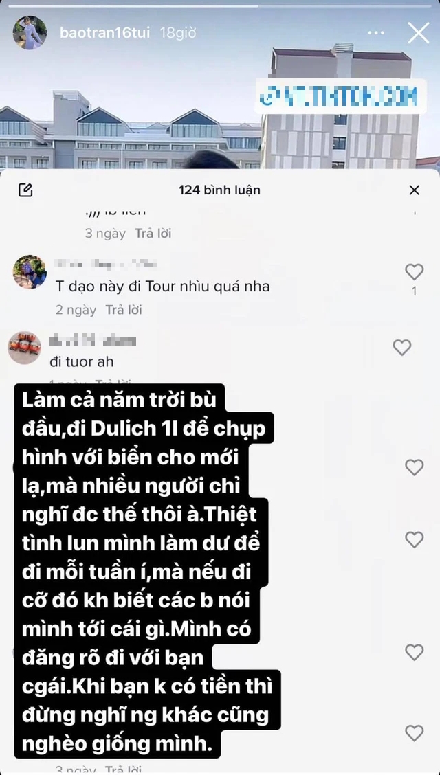 Đi du lịch bị “cà khịa” giống “đi tour”, nữ game thủ Liên Quân đáp trả gắt: Đừng nghĩ ai cũng nghèo như mình! - Ảnh 2.