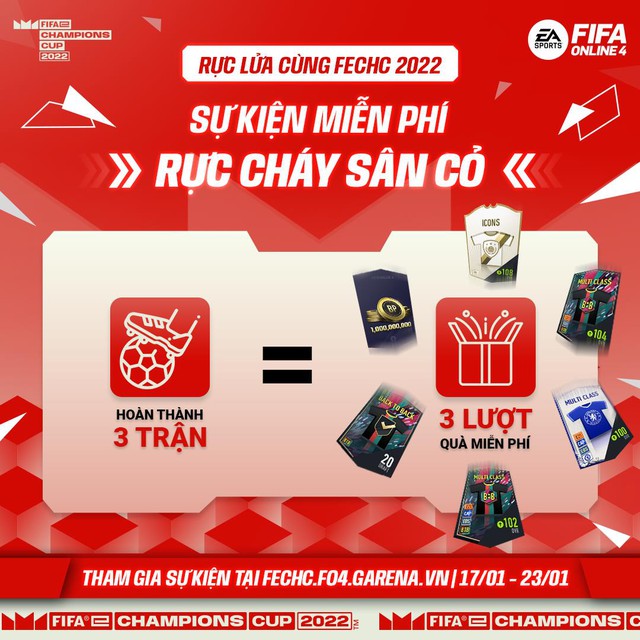 FIFA Online 4 ra mắt sự kiện miễn phí đồng hành cùng giải đấu quốc tế đầu tiên trong năm 2022 - Ảnh 2.