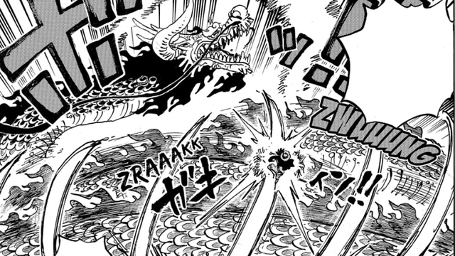 One Piece: Kaido thừa nhận Luffy có sức mạnh ngang bằng với Tứ Hoàng trong một trận đấu tay đôi - Ảnh 2.