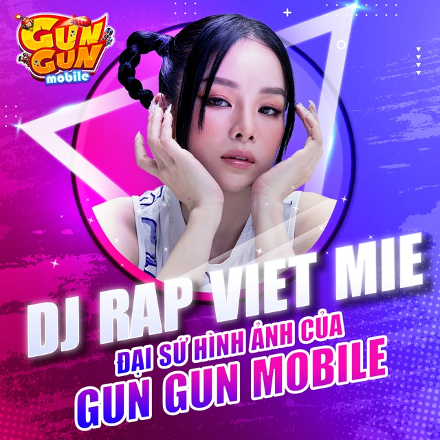 Hot girl đình đám nhất Rap Việt - DJ Mie chính thức trở thành Đại Sứ Kiếm Gấu của Gun Gun Mobile - Ảnh 1.