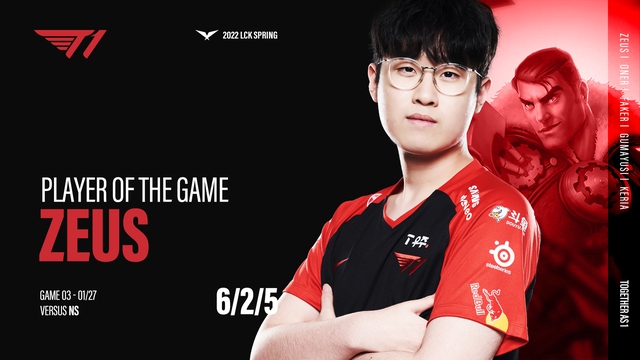 Faker hóa Quỷ Vương bất tử ở game 1, T1 vất vả vượt qua NS trong ngày 2 tài năng trẻ Zeus - Oner tỏa sáng rực rỡ - Ảnh 6.