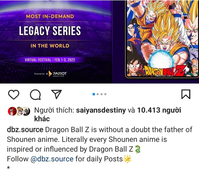 Dragon Ball mãi là huyền thoại khi vừa được trao giải Series truyền cảm hứng cho thế hệ Anime Shounen về sau - Ảnh 3.
