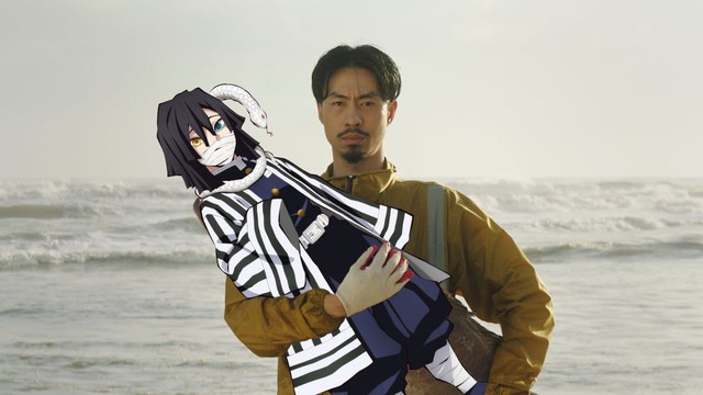 Bắt trend cực nhanh, fan Kimetsu No Yaiba tạo ra bộ ảnh chế mang kiếm sĩ về cho mẹ cực chất - Ảnh 2.