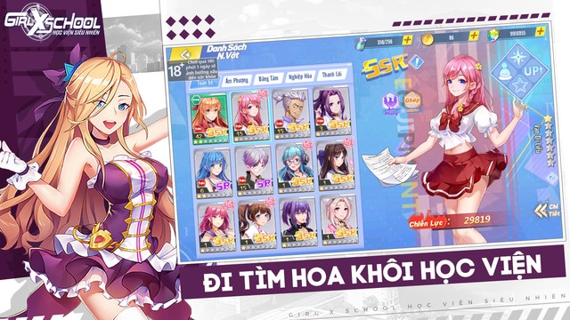  Hot girl Phương Anh Lê có màn hợp tác với tựa game tuyển Harem hot nhất hiện nay - Girl X School: Học Viện Siêu Nhiên - Ảnh 13.