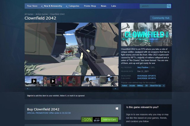 Xuất hiện game nhái Battlefield 2042 trên Steam, thế những điểm số còn cao hơn bản xịn - Ảnh 1.