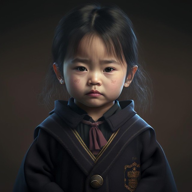 When the Harry Potter characters turned into babies: Dumbledore was funny, the villain was more adorable - Photo 8.